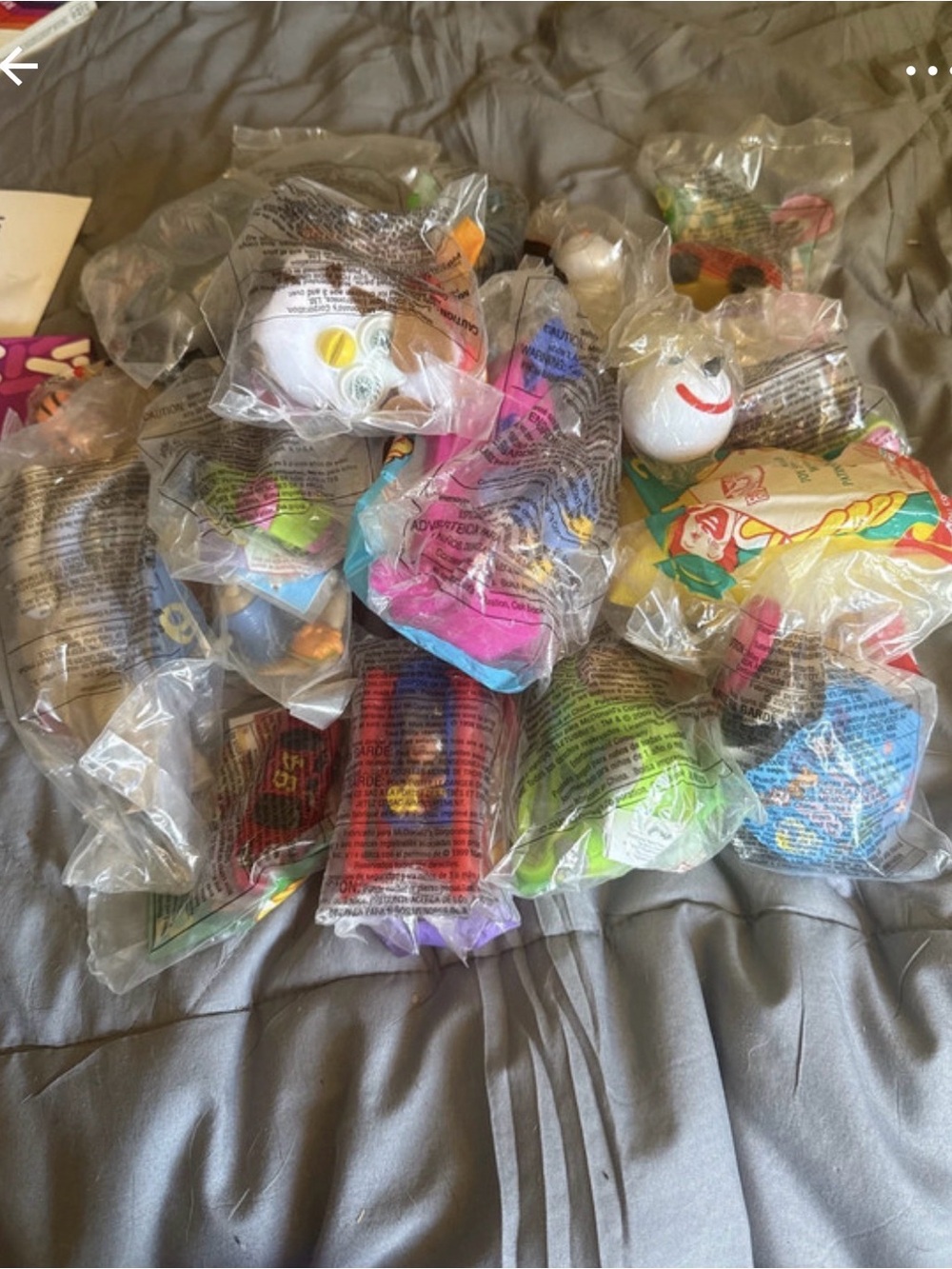 McDonald's Multicolor Kids Plush & Figure Capsule Lot